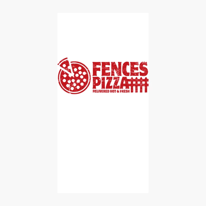 Fences Pizza iPhone Case
