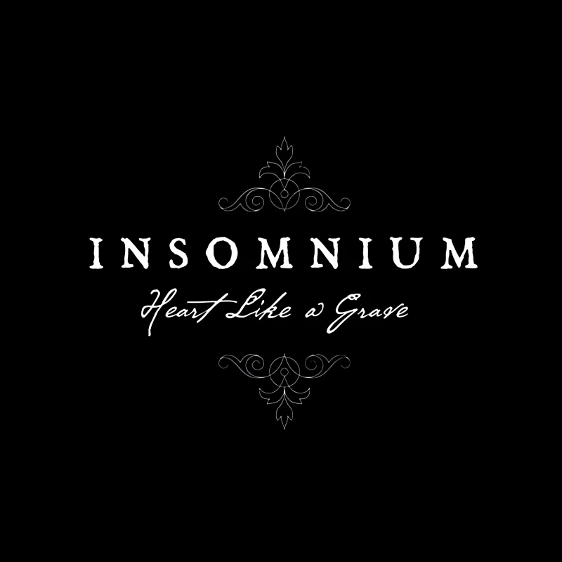 Insomnium Heart Like a Grave Throw Pillow