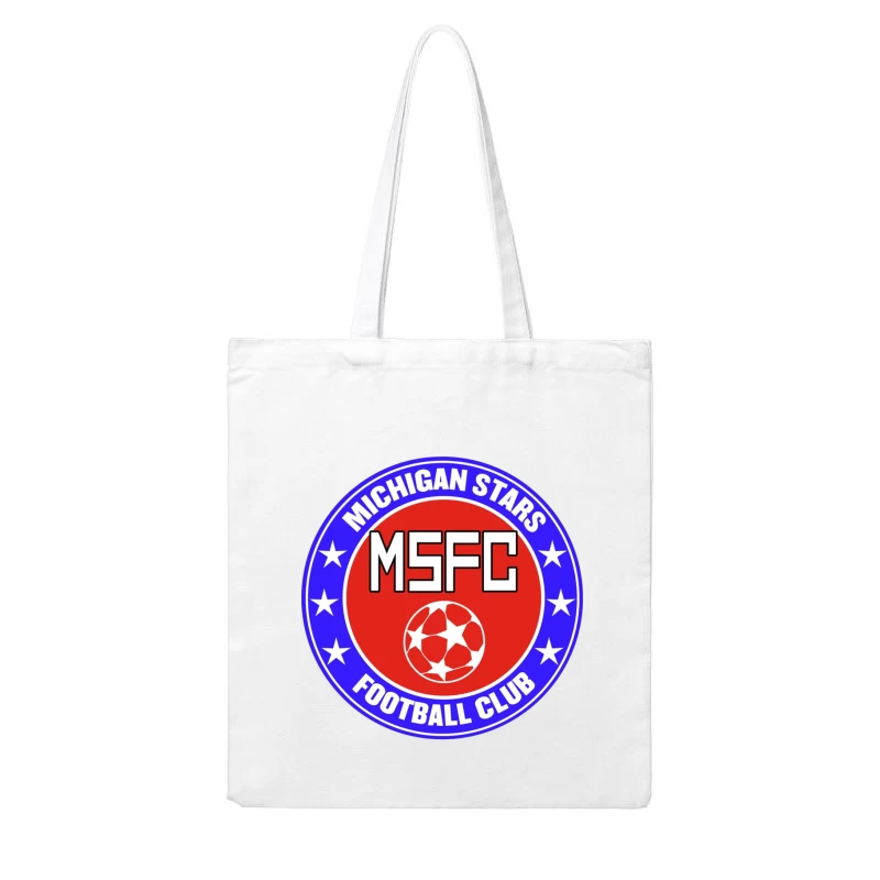 Michigan Stars Football Club Soccer Team Logo Cotton Tote Bag