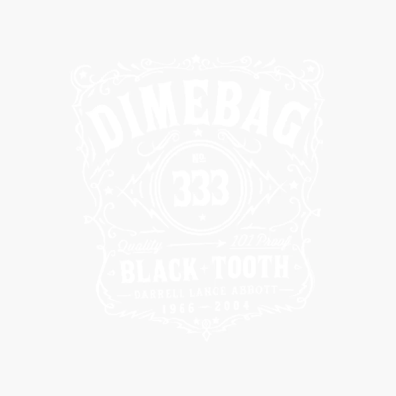 Dimebag Darrell Whiskey Cotton Tote Bag