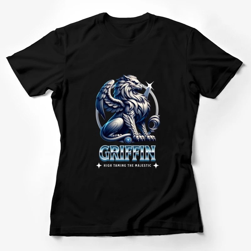 Logo de Griffon Majestueux avec Ailes Femme T-Shirt
