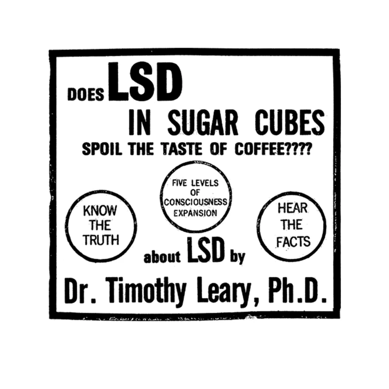 _Does LSD In Sugarcubes Spoil The Taste Of Coffee_ Timothy Leary Tapestry