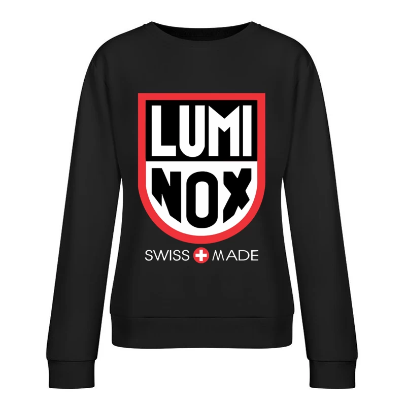 Luminox Swiss Made Watch Brand Logo Female Pullover Sweatshirt