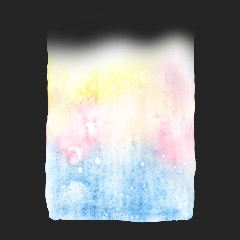 Aquarelle pastel Homme Sweat-shirt à enfiler