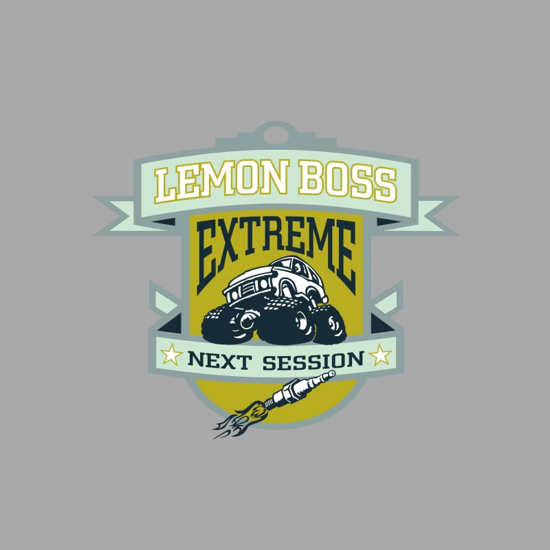 Session Extrême Lemon Boss Femme Sweat à capuche