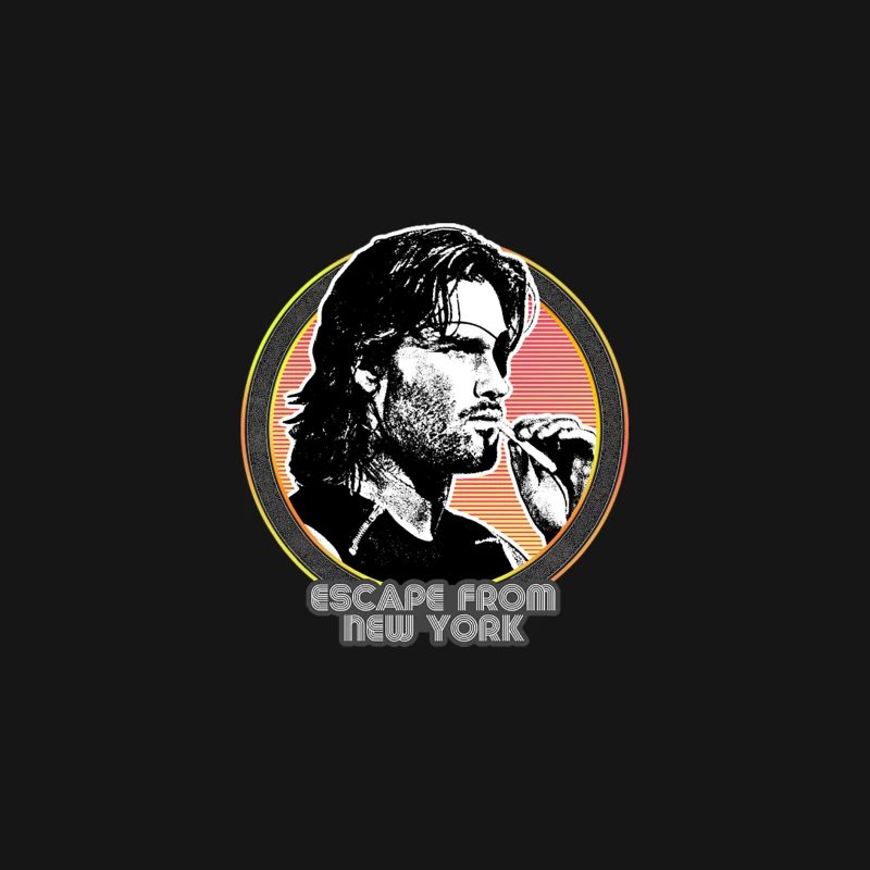 Escape From New York  Retro Look Fan Design Desk Mat