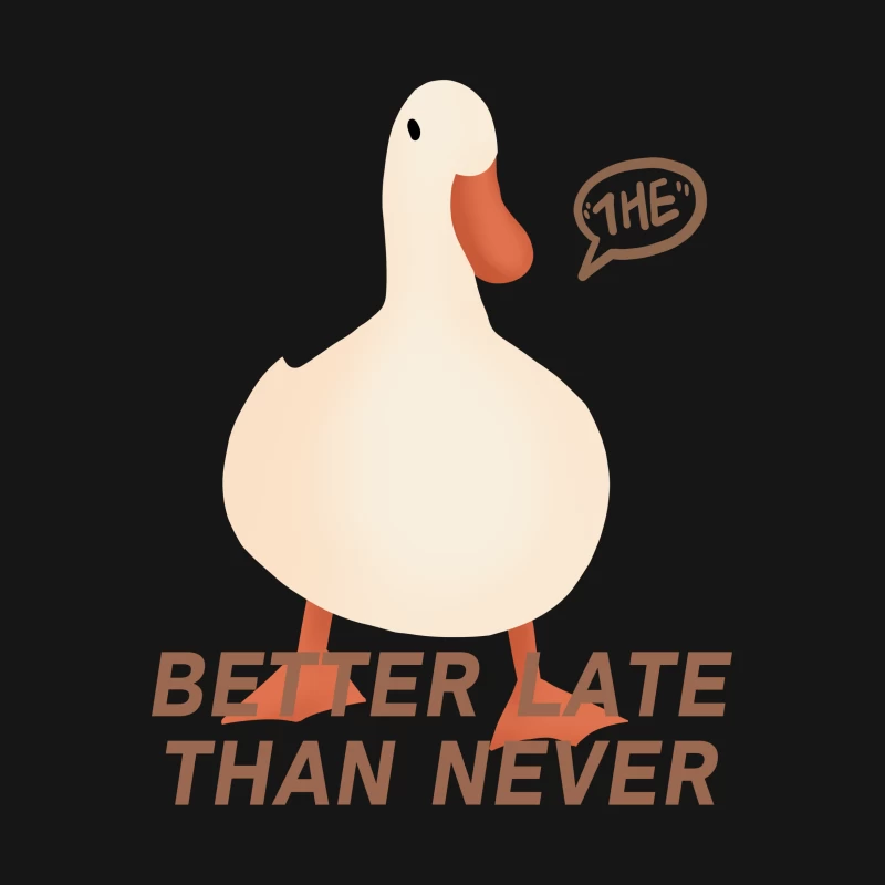 Lustige Ente mit Spruch Damen T-Shirt