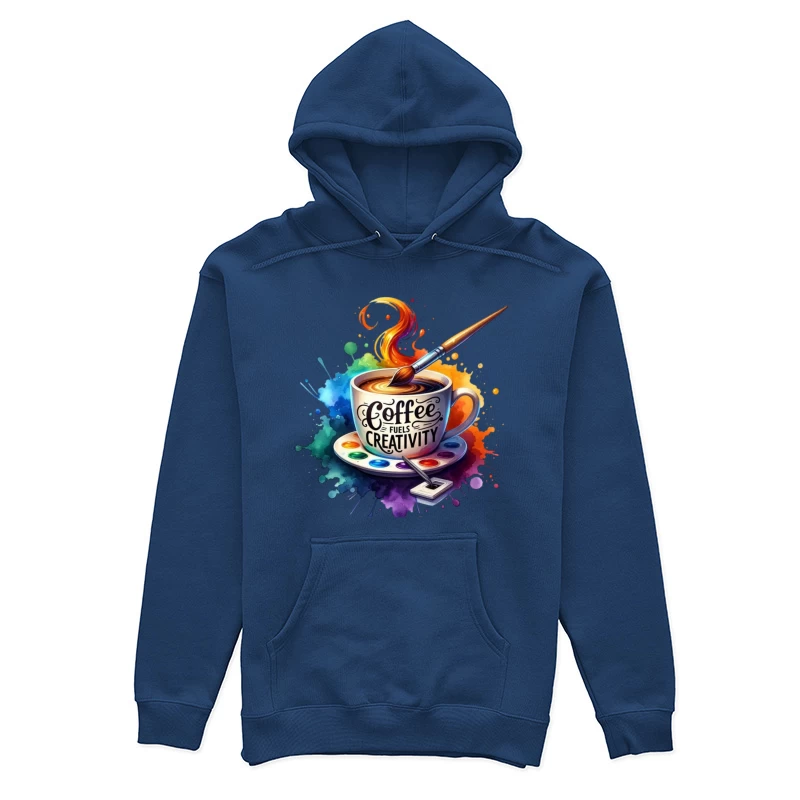 Coffee Fuels Creativity Female Pullover Hoodie
