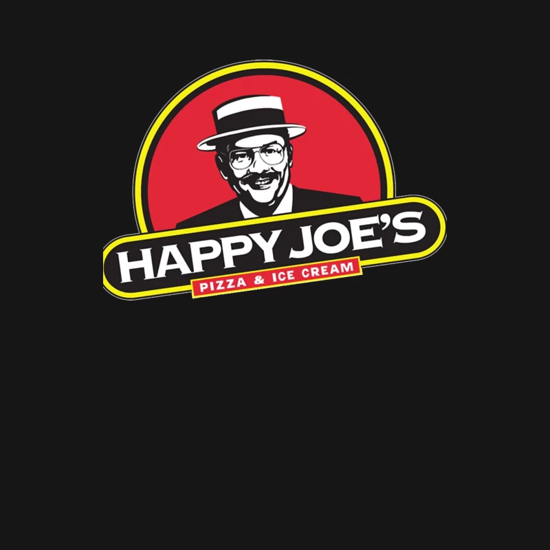 Happy Joe's Pizza & Ice Cream Vintage Restaurant Logo Male Long Sleeve T-Shirt