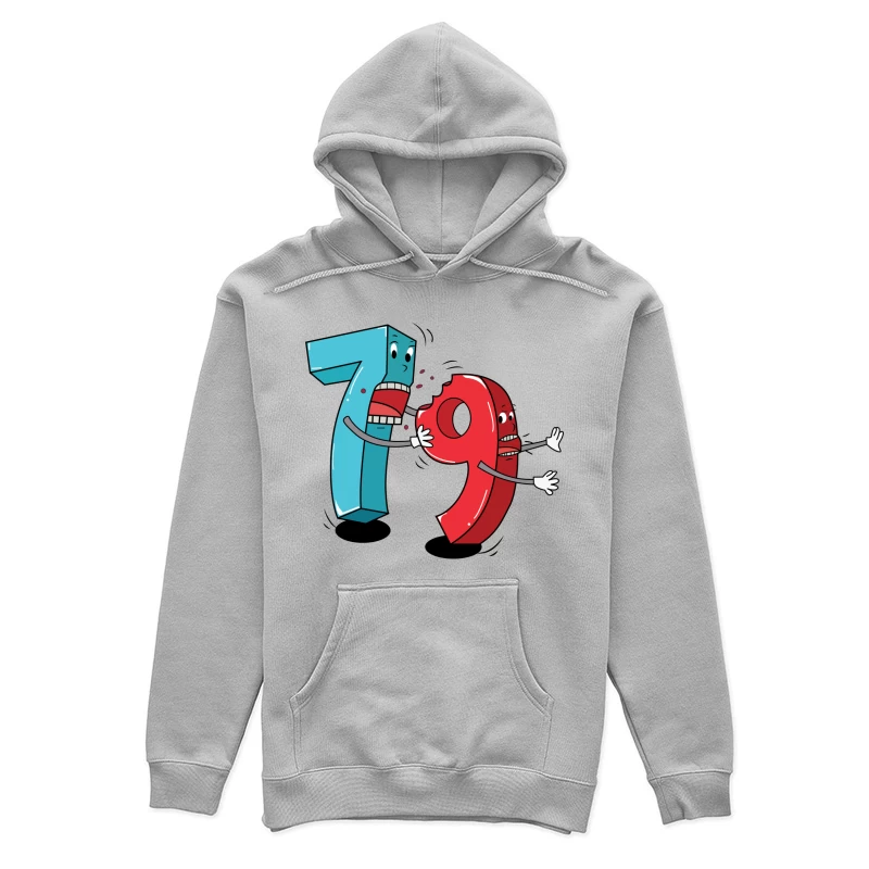 Duel de chiffres comiques Femme Sweat à capuche