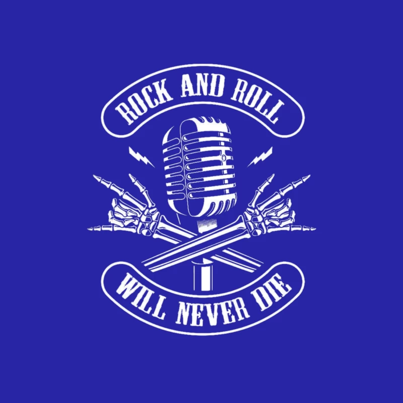 Rock and Roll Logo Design Male Tank Top