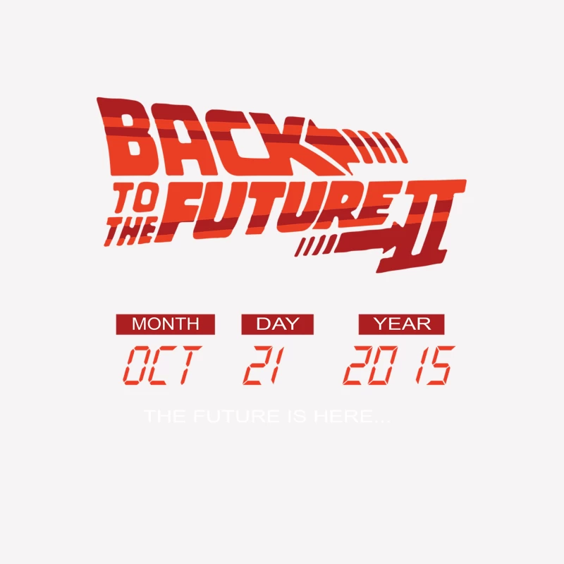 New Back To The Future Ii Future Is Here Female T-Shirt