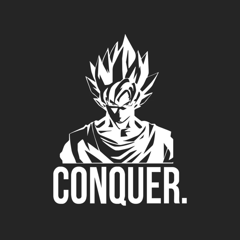 CONQUER - Super Saiyan Goku Female Pullover Sweatshirt