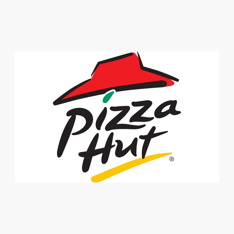 Pizza Hut Classic Red Roof Logo Design Travel Mug