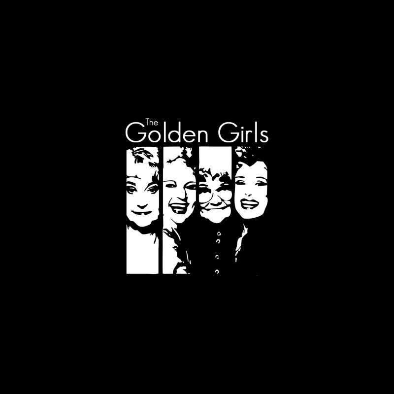 Minimalist Line Art of The Golden Girls TV Show iPhone Case