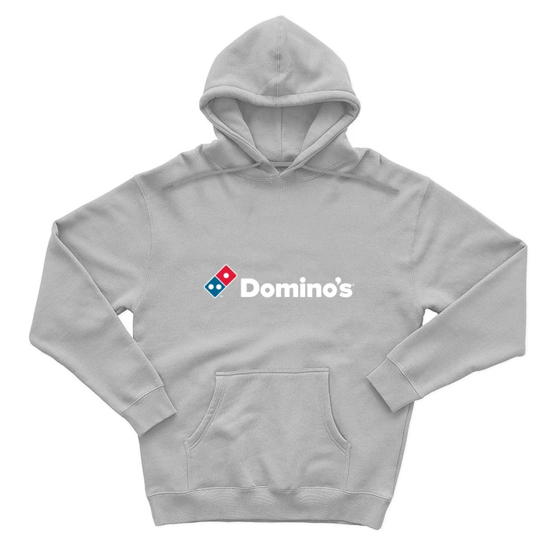 Domino's Pizza Minimalist Brand Logo Male Pullover Hoodie