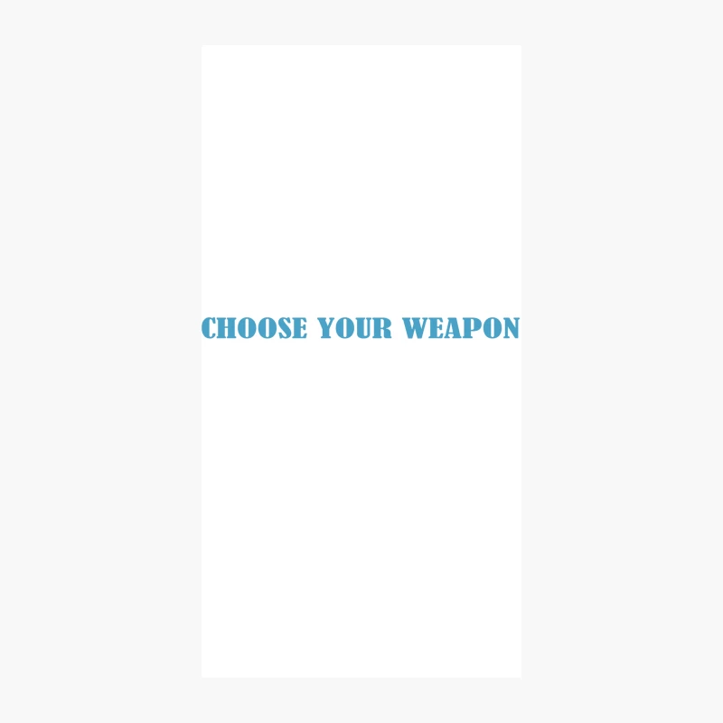 Choose your chess weapon - board game pieces battle expert boardgame tee iPhone Case
