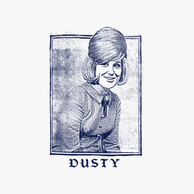 Dusty Springfield   Vintage Look Faded Design Cotton Tote Bag