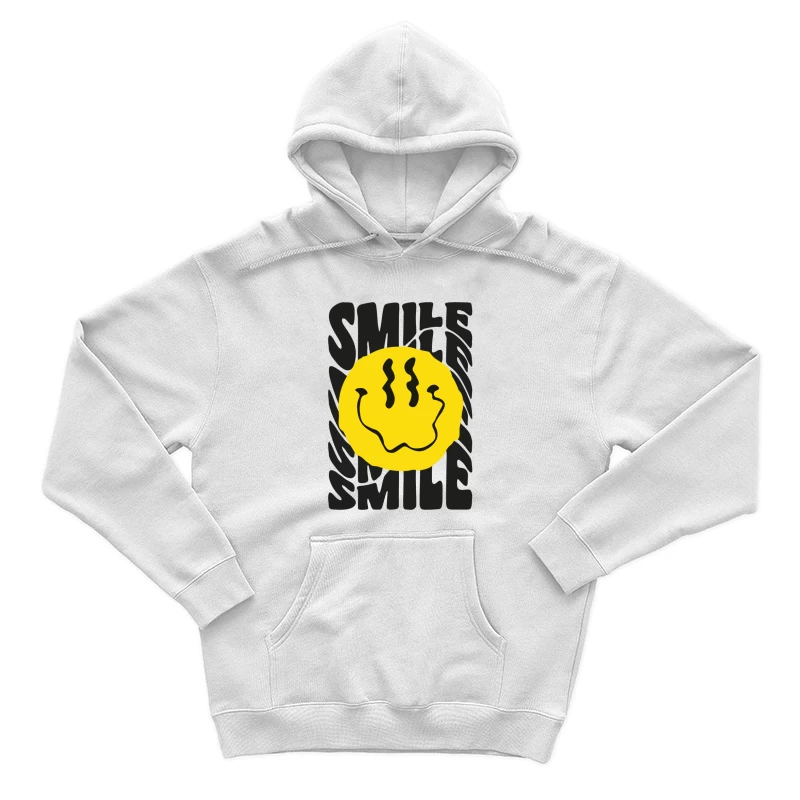 Trippy Smile – Psychedelic Vibes Male Pullover Hoodie