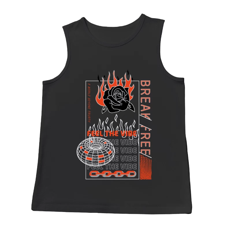 Freiheit und Vibes Herren Tanktops