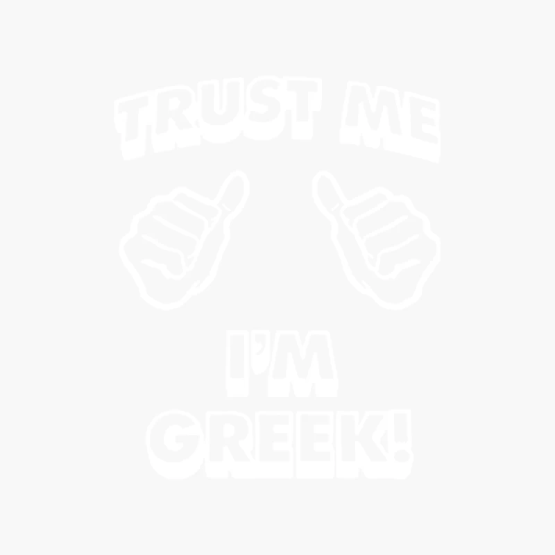 Trust Me I_m Greek Cotton Tote Bag