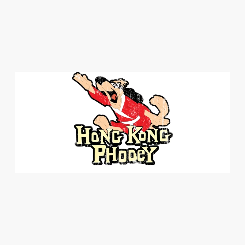 Hong Kong Phooey, distressed Coffee Mug