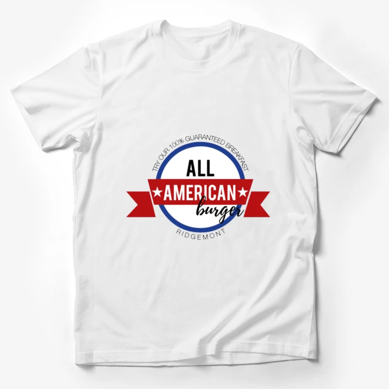 All american burger Male T-Shirt
