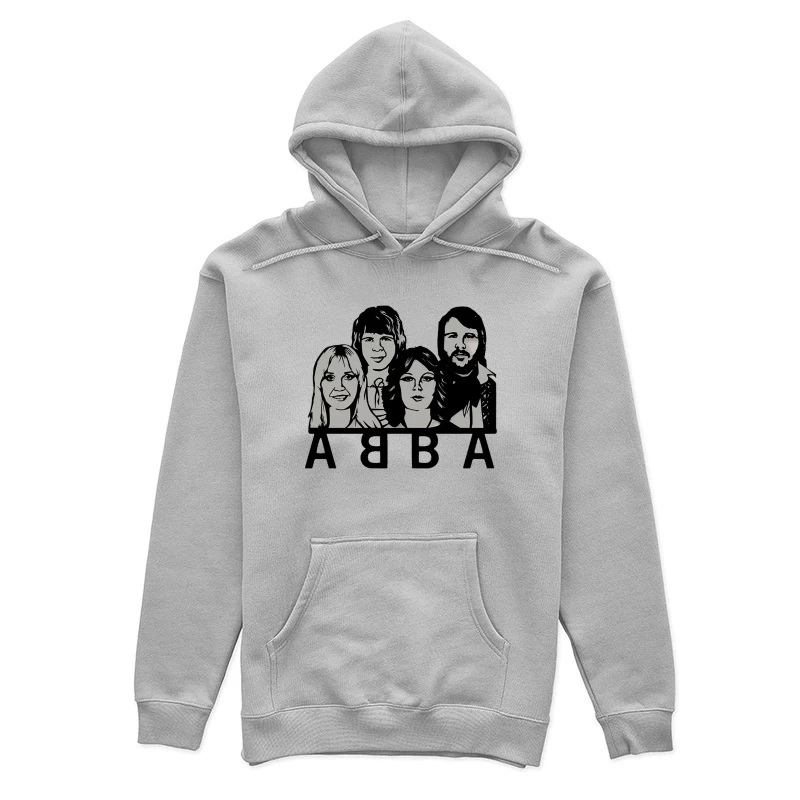 Abba Band Female Pullover Hoodie