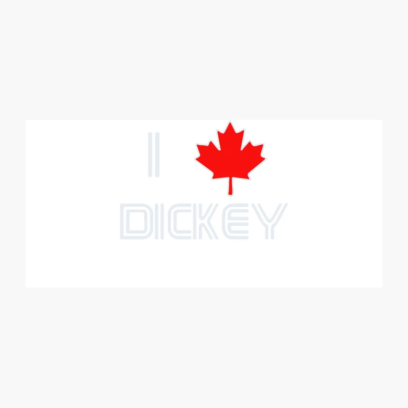 I Love Dickey Coffee Mug
