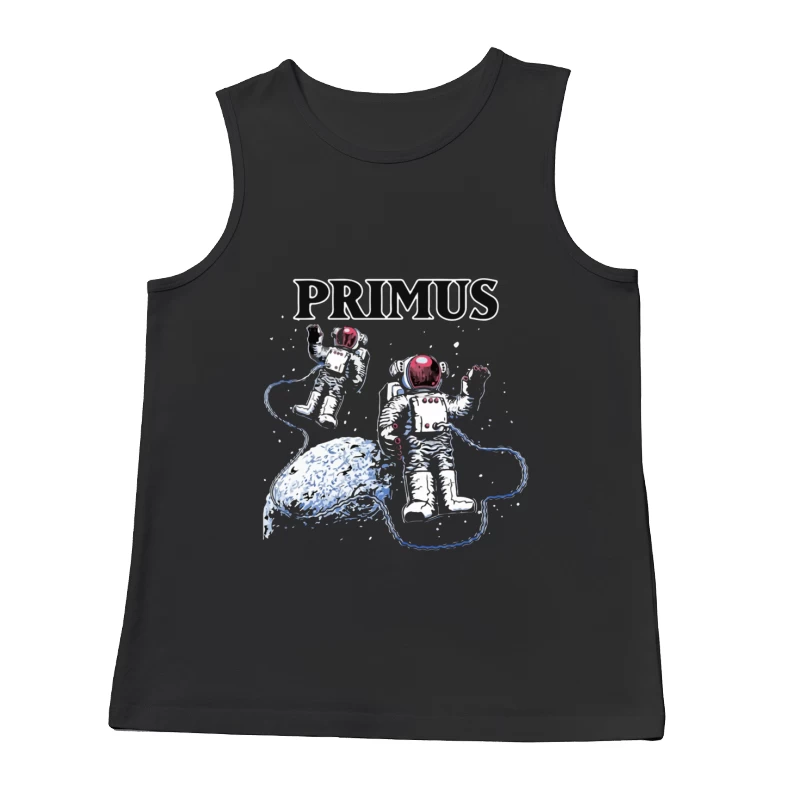 Primus Band Space Astronaut Art Illustration Male Tank Top