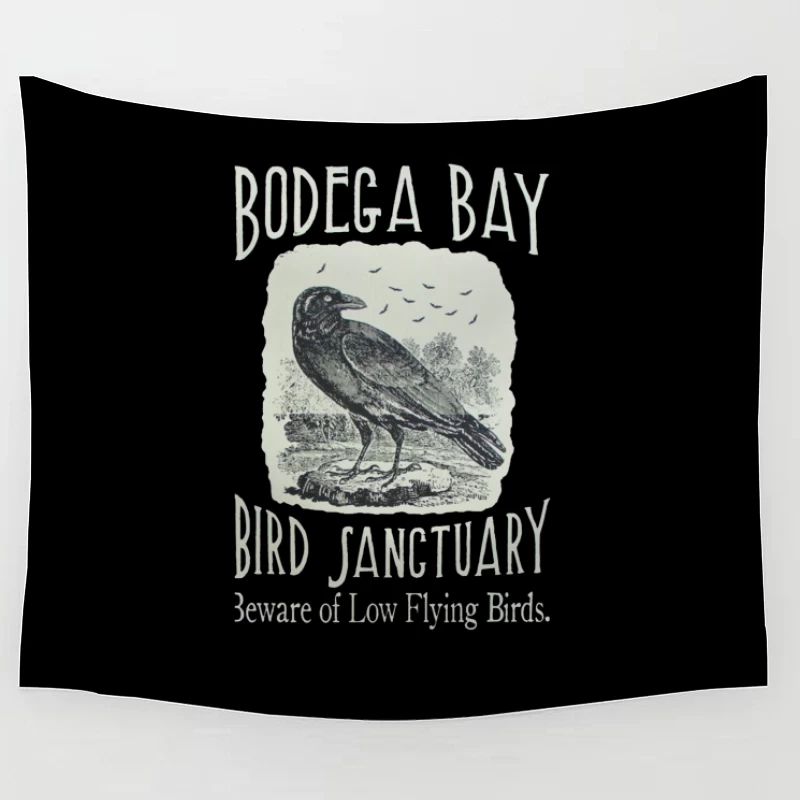 BODEGA BAY BIRD SANCTUARY Tapestry