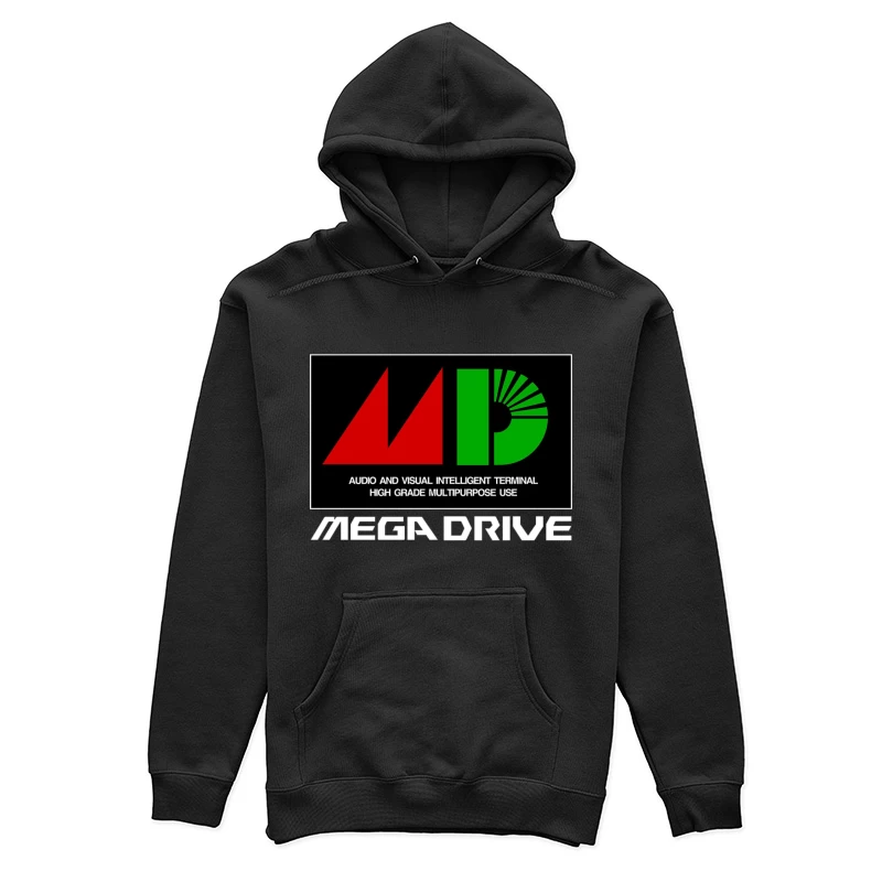 Mega Drive MDJP Logo Female Pullover Hoodie