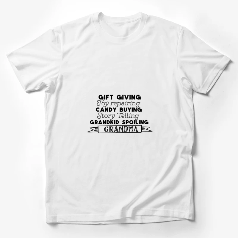 Logo minimaliste en noir sur blanc Homme T-Shirt