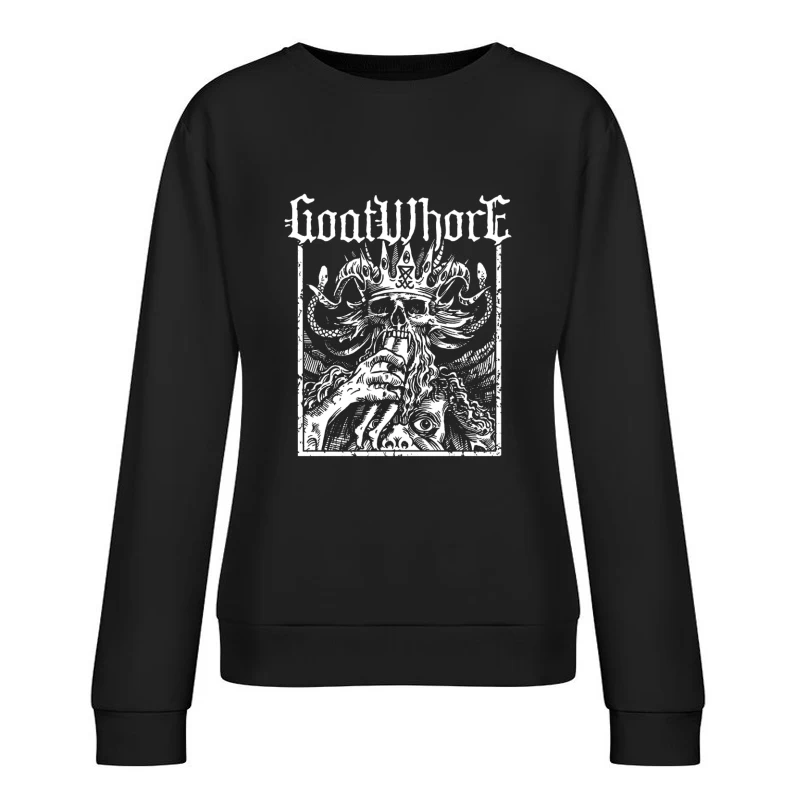 Goatwhore The Demon Female Pullover Sweatshirt