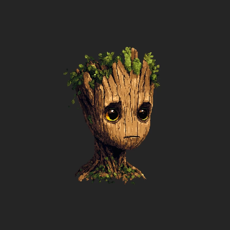 Baby Groot: Adorable Tree Creature from Guardians of the Galaxy Female Pullover Sweatshirt