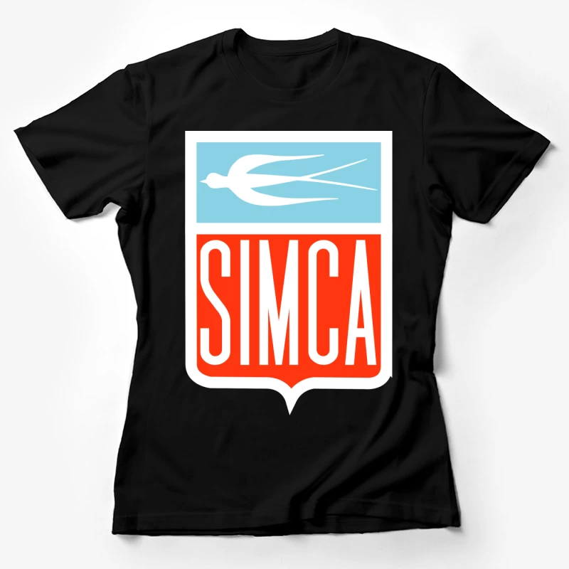 Vintage Simca old bird emblem 2 Female T-Shirt