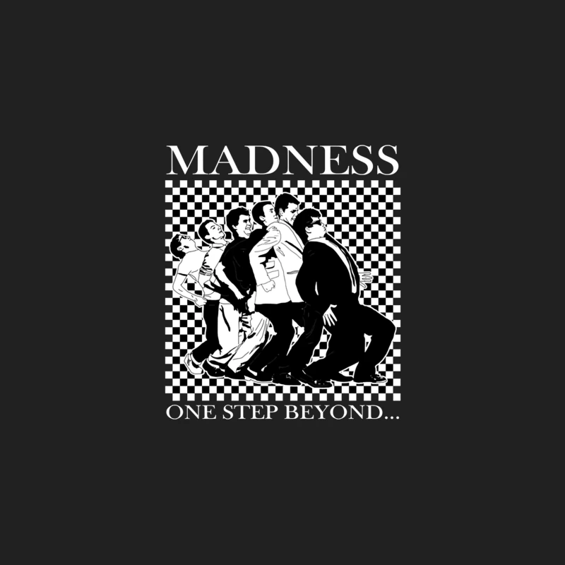 Madness "One Step Beyond" Album Art with Dancing Figures Bucket Hat