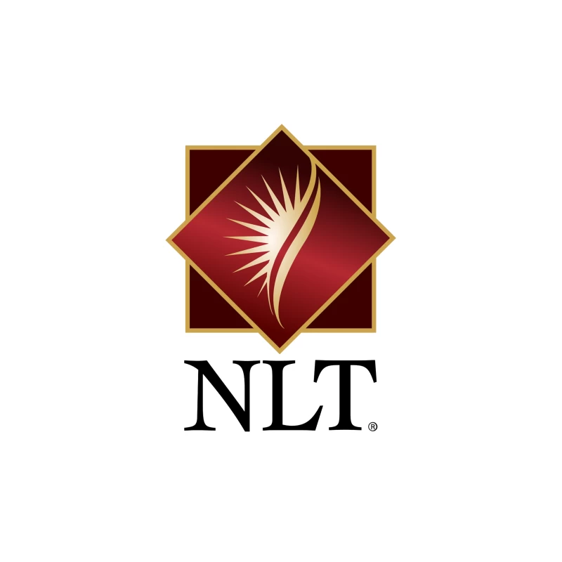 NLT Corporate Logo with Gold Diamond Design Tapestry