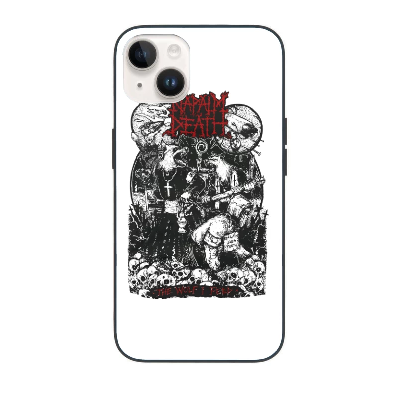 Napalm Death The Wolf I Feed iPhone Case