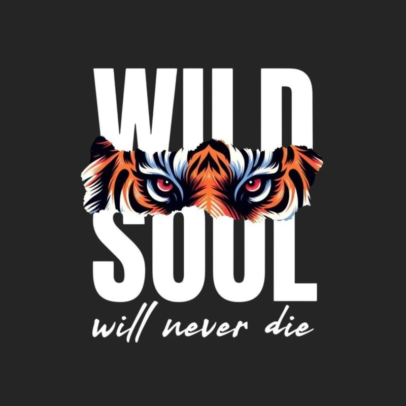 Wild Soul Inspiration with Tiger Art Male Pullover Sweatshirt