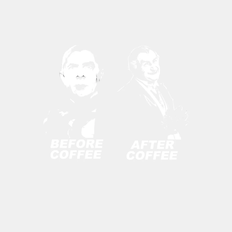 The difference a cup or two make - Dracula and Grandpa Munster Male Tank Top