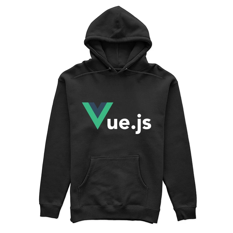 Vue.js JavaScript Frontend Framework Logo Female Pullover Hoodie