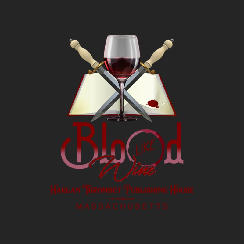 Blood Like Wine Publishers from Knives Out with Benoit Blanc Female Pullover Sweatshirt