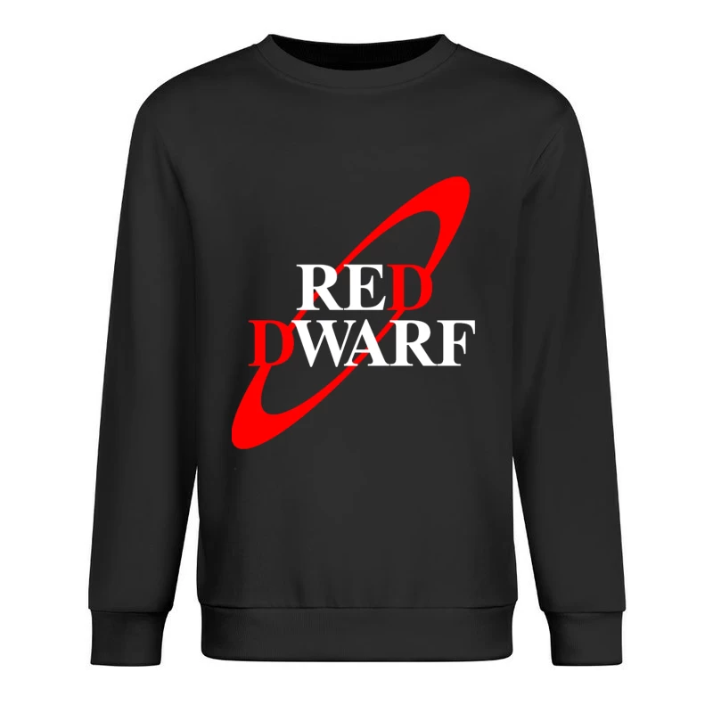 Red Dwarf Science Fiction TV Series Logo Male Pullover Sweatshirt