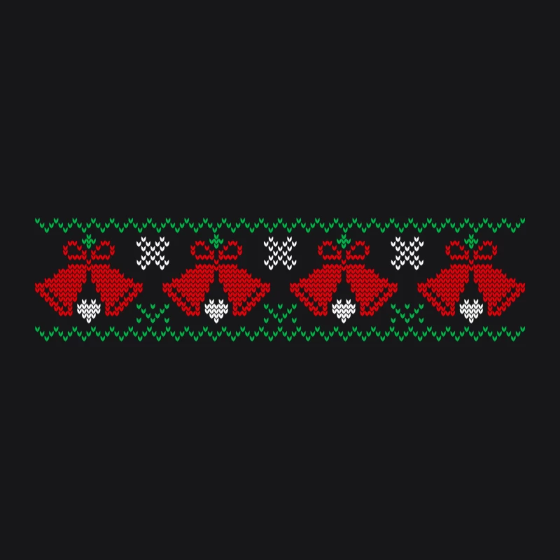 Motif de Noël avec cloches rouges et flocons de neige Homme Sweat à capuche