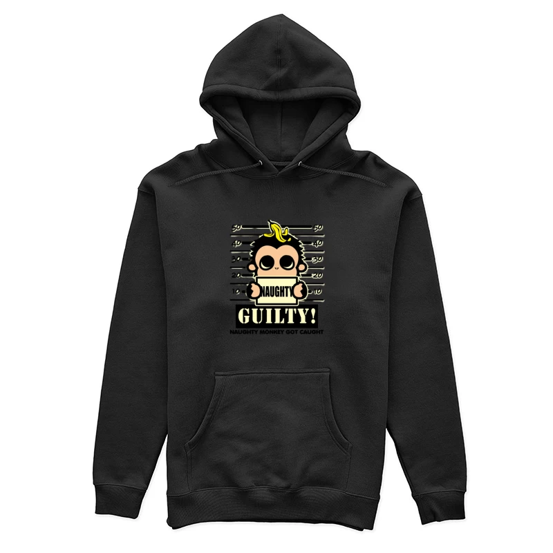 Naughty Monkey erwischt Damen Pullover Hoodie