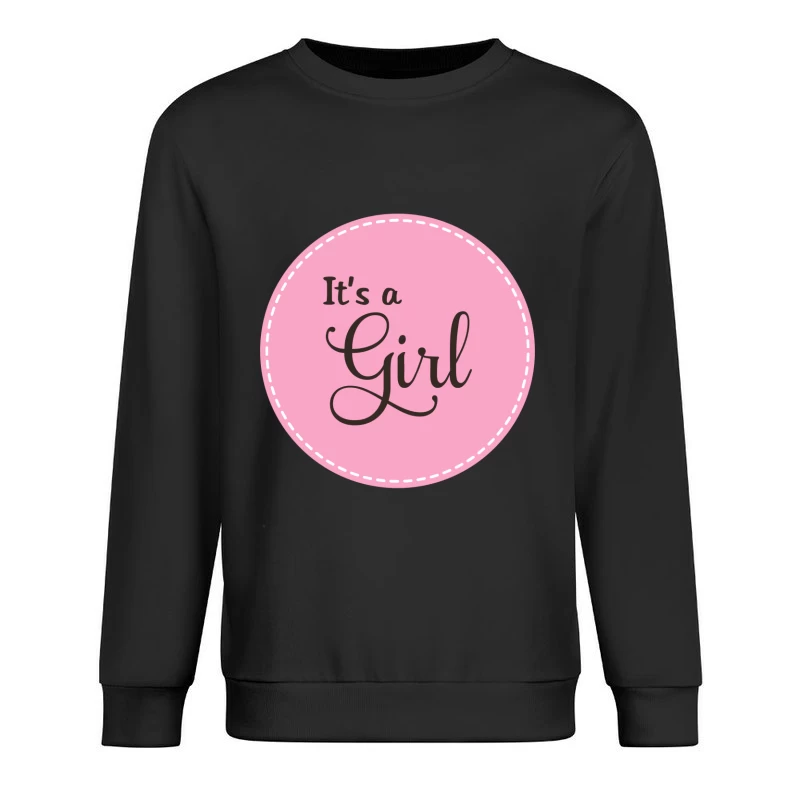 Annonce de naissance: C'est une fille Homme Sweat-shirt à enfiler