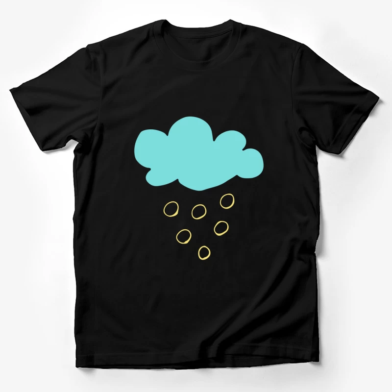 Nuage et Pluie Dessinés Homme T-Shirt