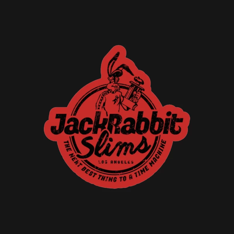 Jack Rabbit Slim's retro Red Male Long Sleeve T-Shirt