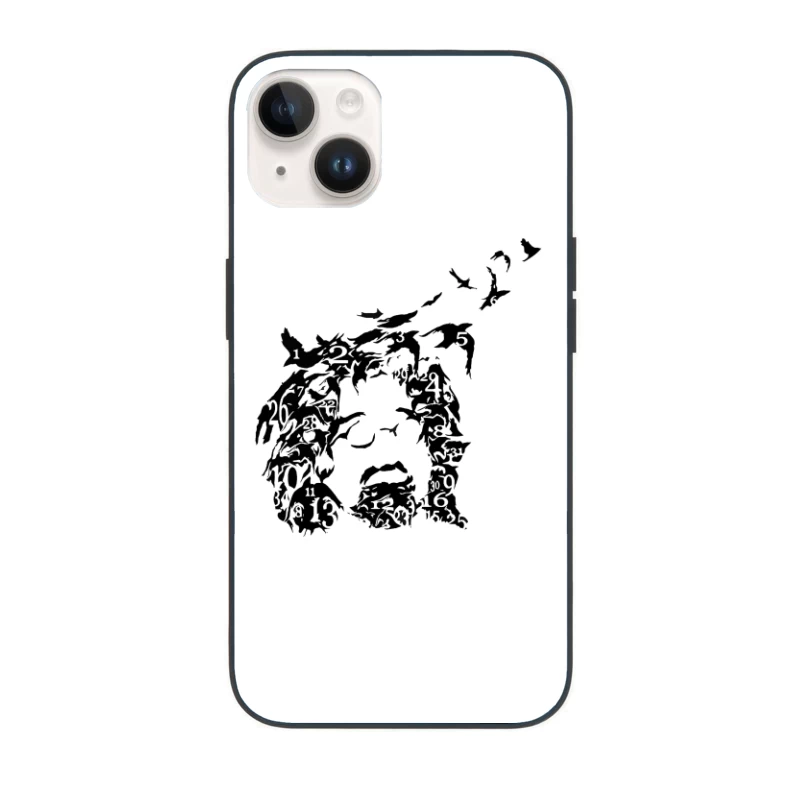 Counting Crows Black Art iPhone Case